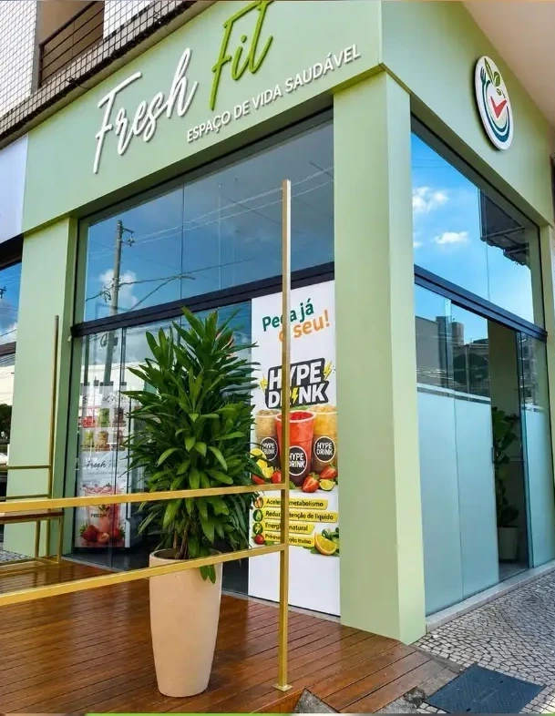 Fachada da Fresh Fit em Pouso Alegre